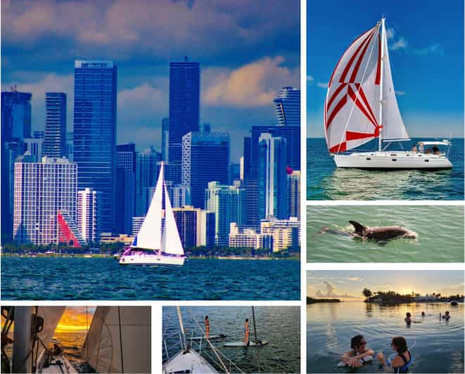 Private Group 6 Hour Sailing + Paddleboarding + Snorkeling - Sailing on a Beneteau