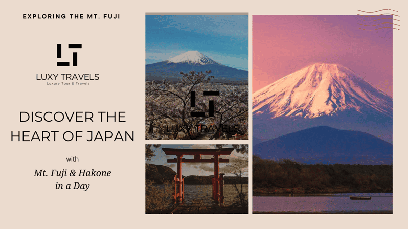 Private Mt. Fuji & Hakone Sightseeing Day Trip From Tokyo - Inclusions and Exclusions