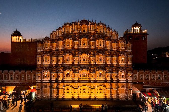 Private Night Tour of Jaipur by Car - Key Attractions to Visit