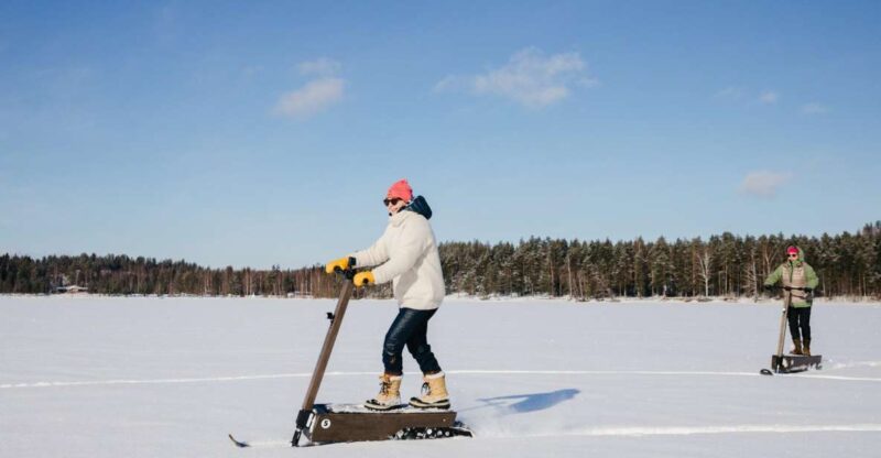 Private Safari by Electric Snow Scooters in Puumala - Unique Experience Features