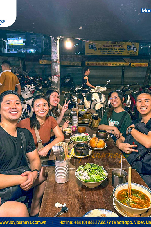 Private Sai Gon Foodie By Night Motorbike Tour - Experience Details