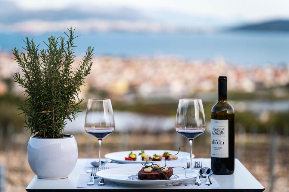 Private Split & Trogir Wine Tasting & Vineyard With Sea View - Itinerary Details