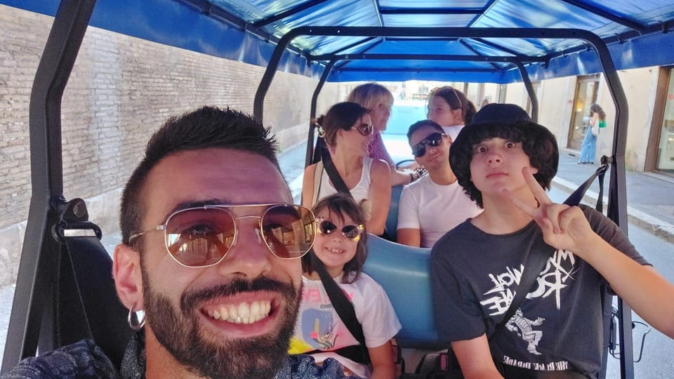 Private Tour of Rome in Golf Cart 2.5H - RomanSafari - Unique Golf Cart Experience