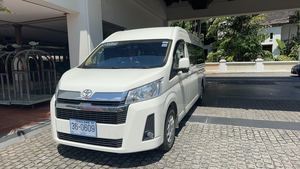 Private Van From Phuket Airport to Khaolak - Booking and Payment