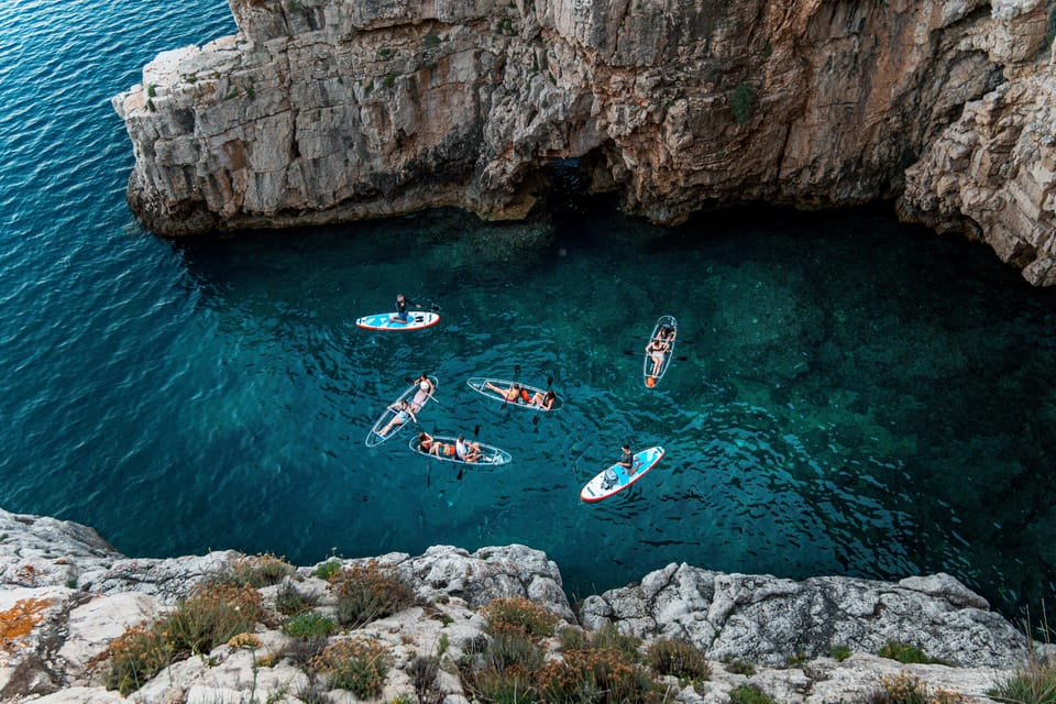 Pula: Sunset/Night Illuminated Transparent Kayak Cave Tour - Activity Details