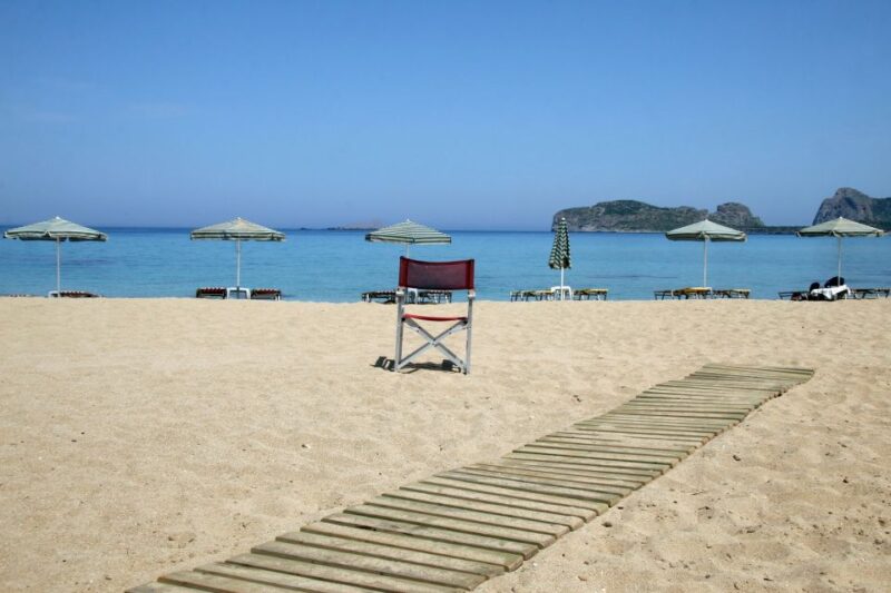 Rethymno: Falassarna Beach Day Trip With Transfer - Pickup and Transportation