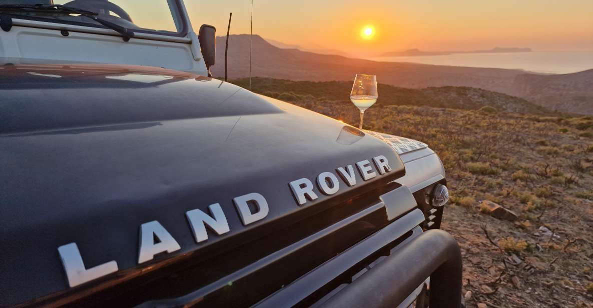 Rethymo: Landrover Safari Sunset Tour With Dinner and Drink - Pricing and Discounts