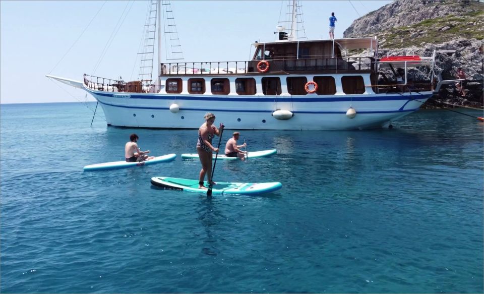 Rhodes: Gulet Trip With Food, Drinks, Sup, Kayak & Swimming - Itinerary Highlights