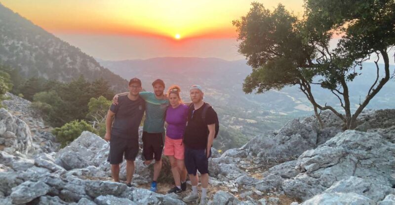 Rhodes: Salakos-Profitis Ilias Hike With Sunset - Hiking Experience