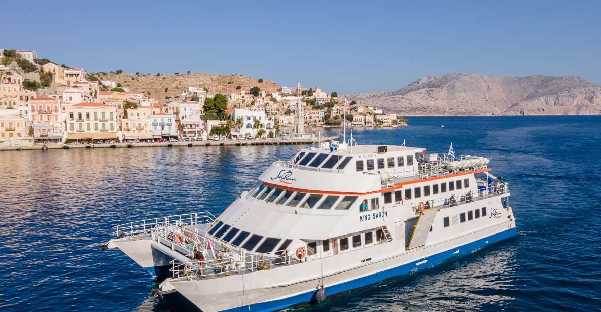 Rhodes Town: Symi Island Cruise at Noon With Free Time - Highlights of the Experience