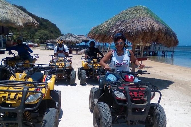 Roatan ATV Adventure With Zip Line and Beach Excursion - Zipline and Animal Encounters