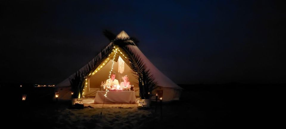 Romantic Sunset Experience With Glamping Gold Pack - Glamping Highlights