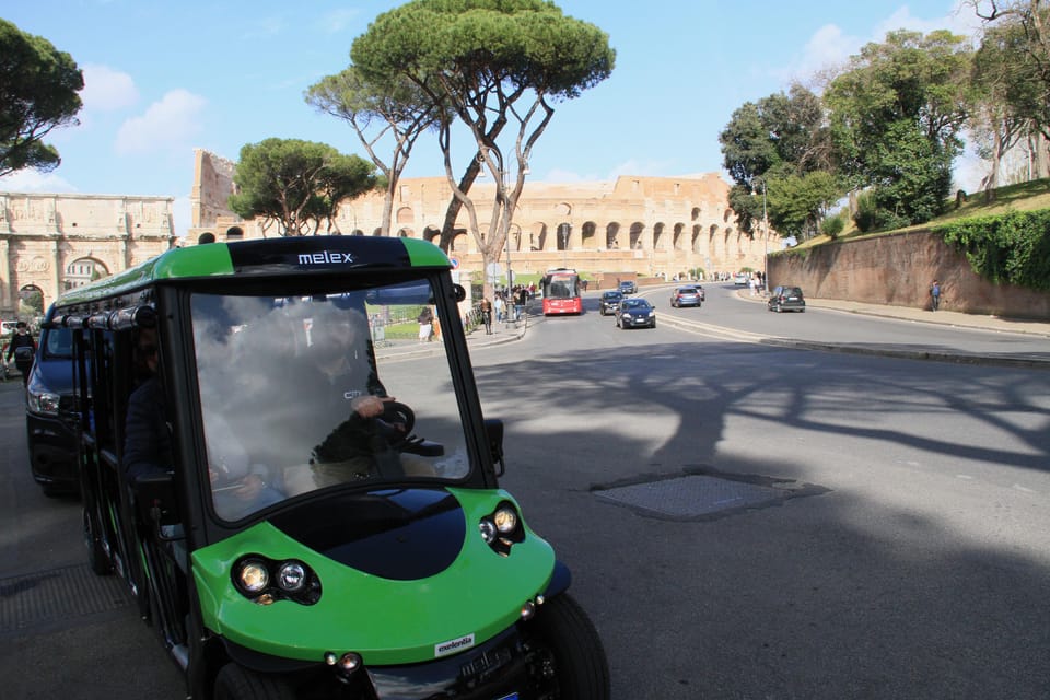 Rome: City Highlights Golf Cart Tour With Aperitivo - Unique City Highlights