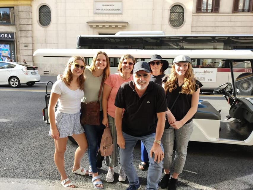 Rome: City Highlights Tour in an E-Golf Cart - Experience Highlights