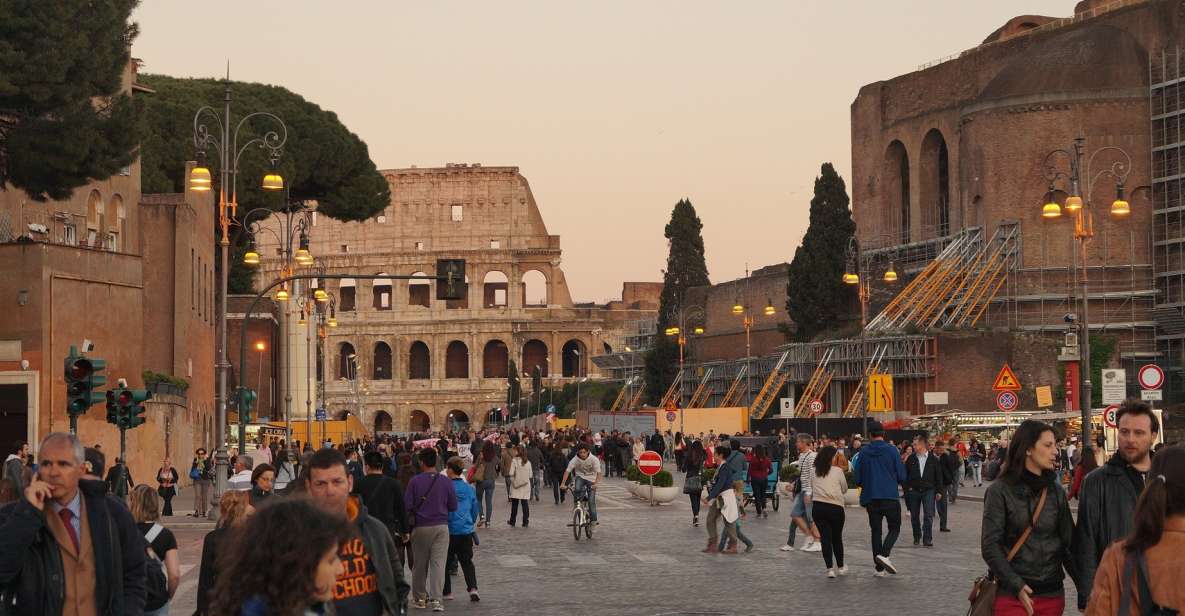 Rome: Colosseum, Roman Forum & Trajans Market Exterior Tour - Key Highlights