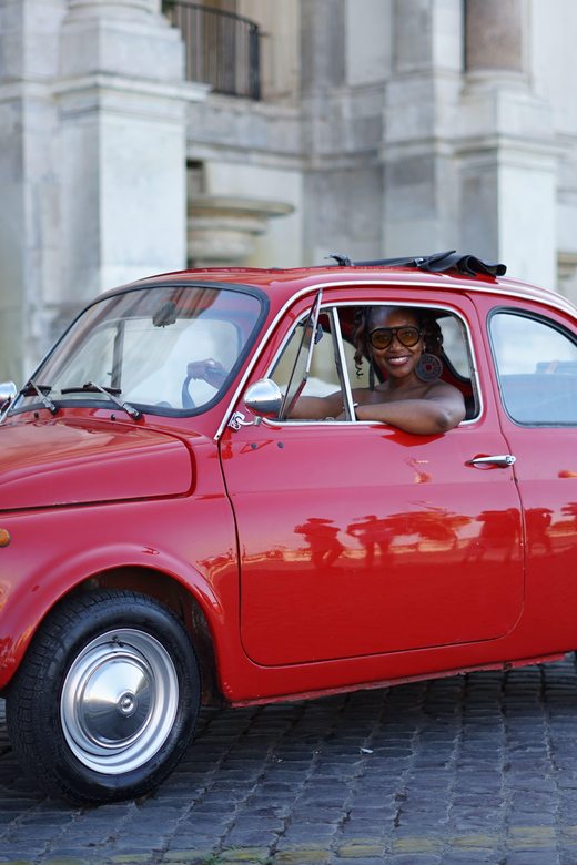 Rome: Fiat 500 Experience With Gelato and Photos - Tour Highlights