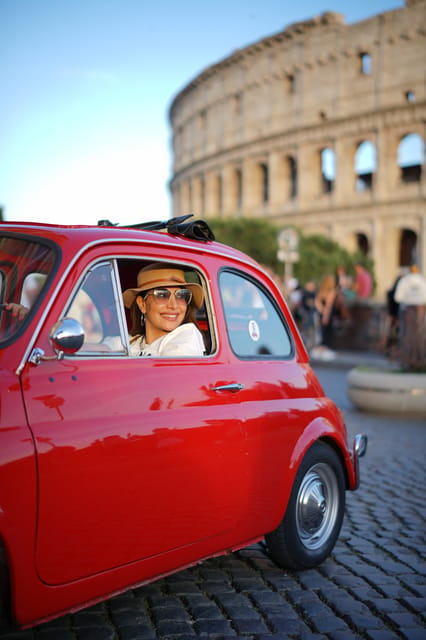 Rome Fiat 500 Tour With Professional Photoshoot - Highlights of the Experience