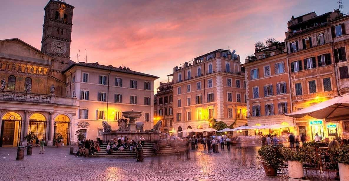 Rome: Flavors of Trastevere Walking Tour With Tastings - Experience Highlights