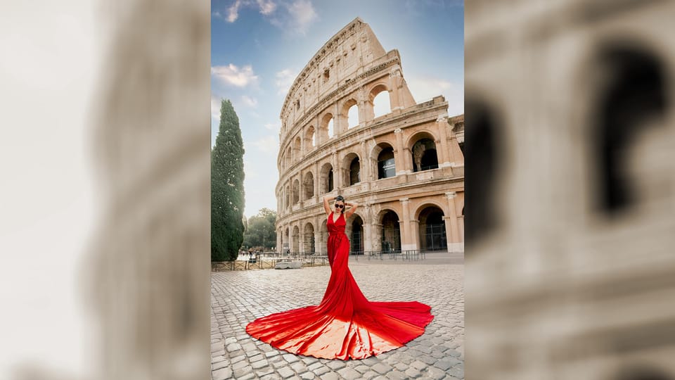 Rome: Flying Dress Photoshoot - Pricing Details