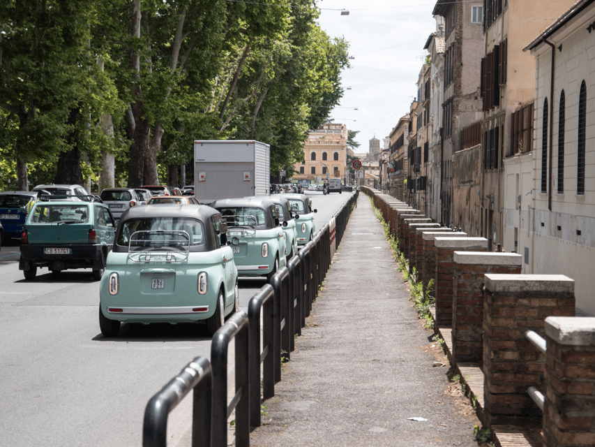 Rome: Guided E-Car City Tour With Gelato Stop - Booking Details