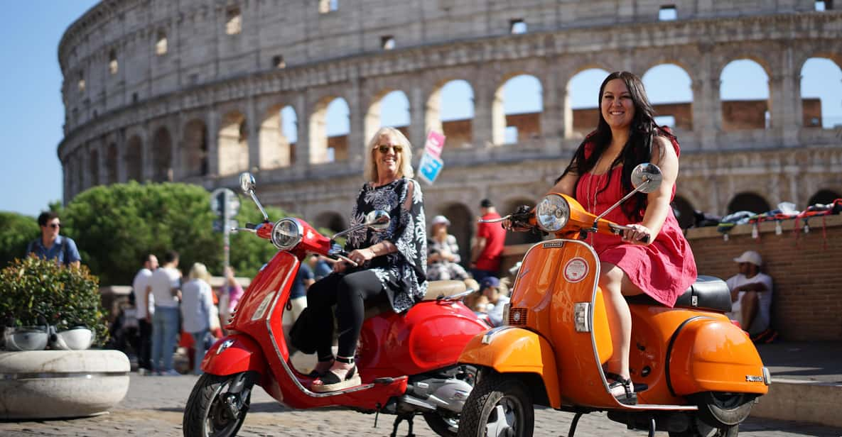 Rome: Guided Vespa Tour With Professional Photoshoot - Experience Highlights