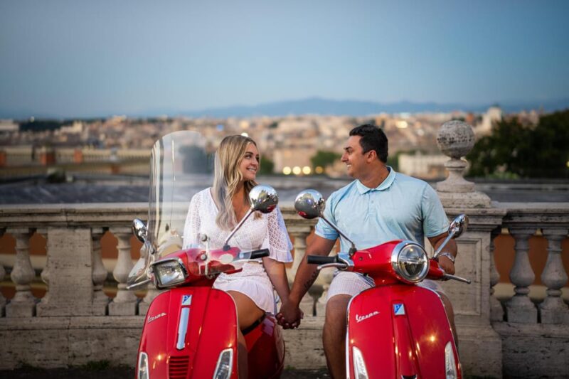 Rome: Hidden Gems Guided Vespa Tour With Photos - Pricing and Booking