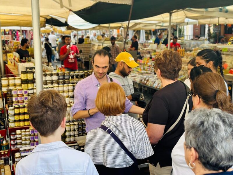 Rome: Jewish Quarter and Campo De Fiori Street Food Tour - Tour Experience