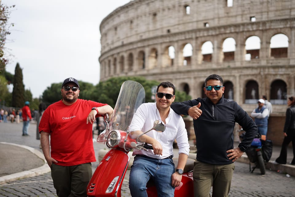 Rome on Wheels: Vespa Adventure With Pick up and Drop off - Experience Highlights