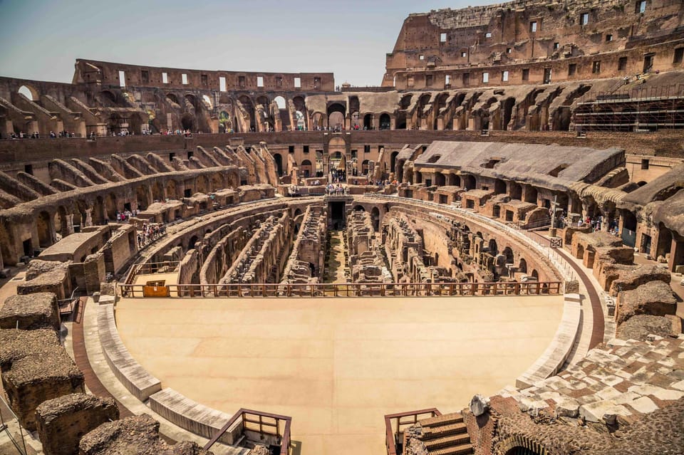 Rome: Out Of Crowds Colosseum Gladiators Arena Guided Tour - Experience the Colosseum