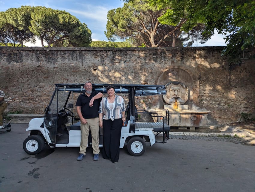 Rome: Private Golf Cart Tour With Hotel Pickup - Itinerary Highlights