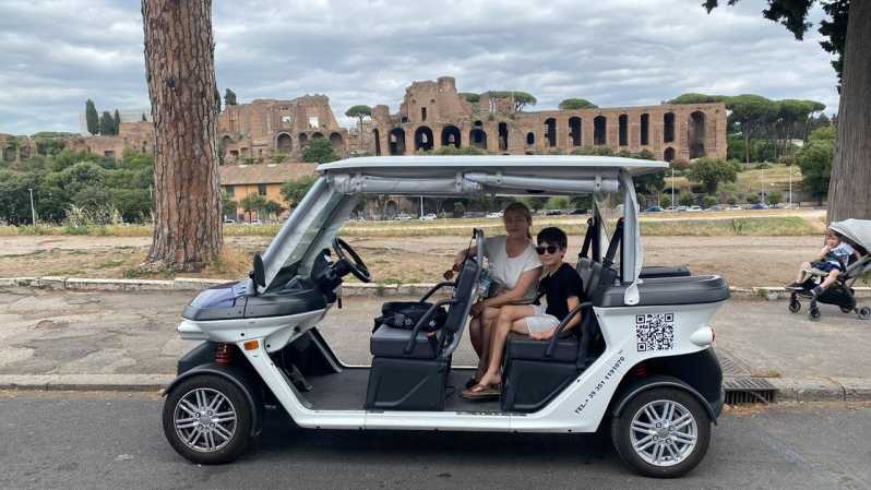 Rome: Private Sightseeing Tour by Golf Cart - Itinerary Highlights