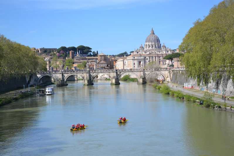 Rome: Rafting Experience the Best Rome in Slow Tourism - Itinerary Highlights