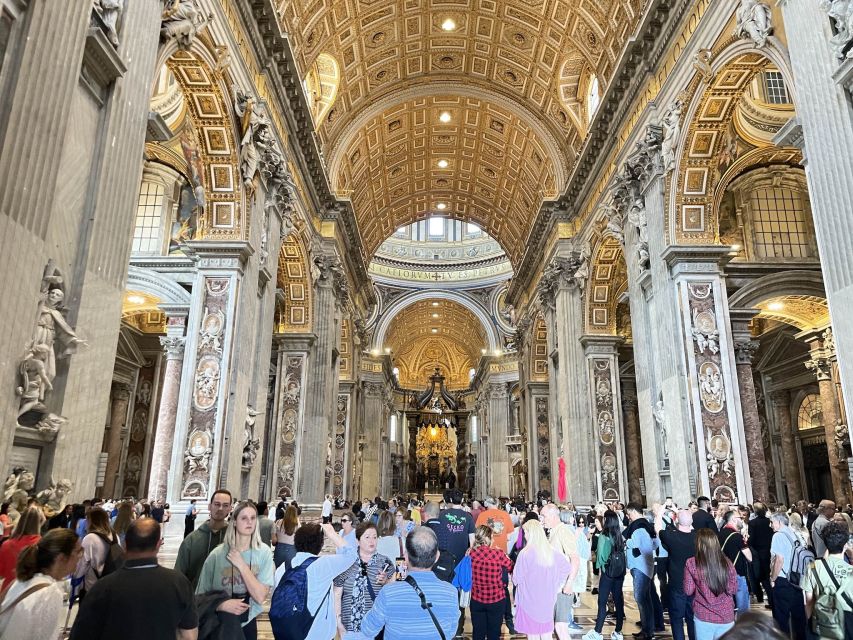 Rome: St. Peter's Basilica History and Art Audio Guide Tour - Highlights and Experiences