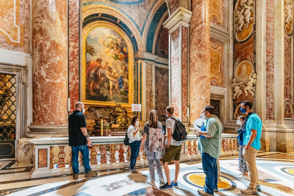 Rome: St. Peters Basilica, Square and Grottoes Guided Tour - Itinerary and Highlights