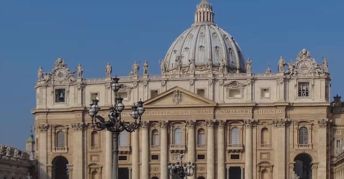 Rome: St. Peters Square and Basilica Smartphone Audio Guide - Tour Features