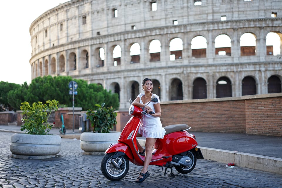 Rome: Vespa Tour With Professional Photoshoot as Passenger - Photography Experience and Inclusions