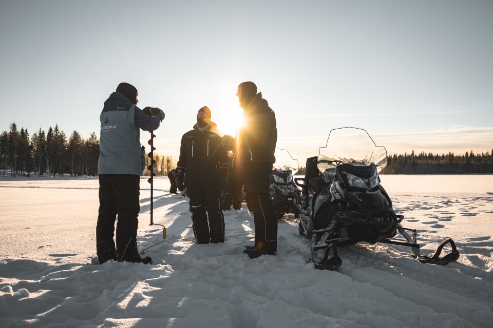 Rovaniemi: Electric Snowmobile Safari Tour With Ice Fishing - Experience Highlights