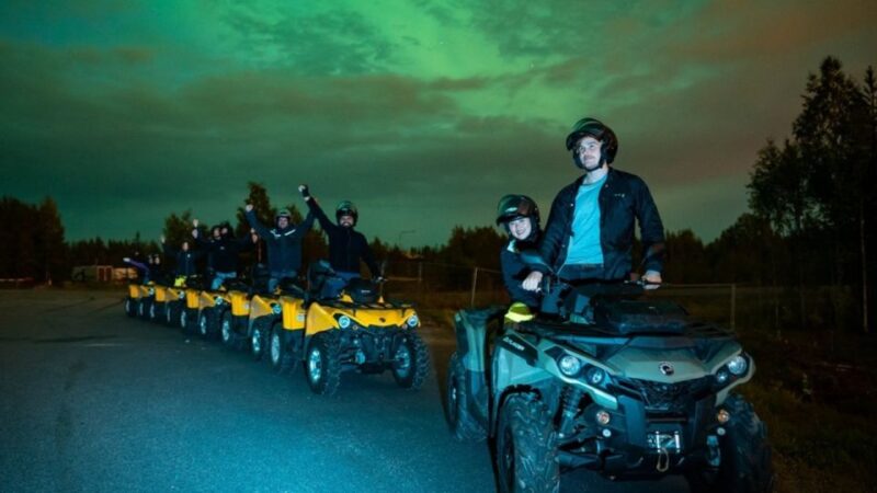 Rovaniemi: Northern Lights Quad Bike Tour - Experience Highlights