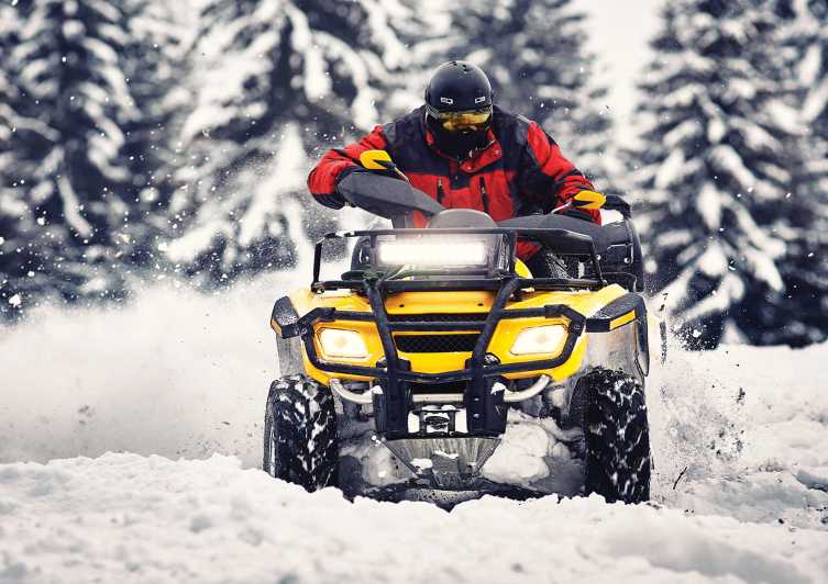 Rovaniemi: Quad Bike Ride and Ice Fishing - Experience Highlights