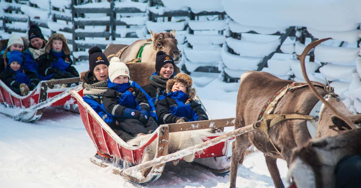 Rovaniemi: Santa Claus Village Tour, Reindeer Ride and Lunch - Pricing and Booking Details