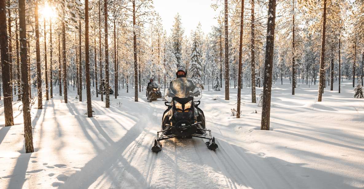 Rovaniemi: Sunrise Electric Snowmobile Tour With Snacks - Experience Highlights