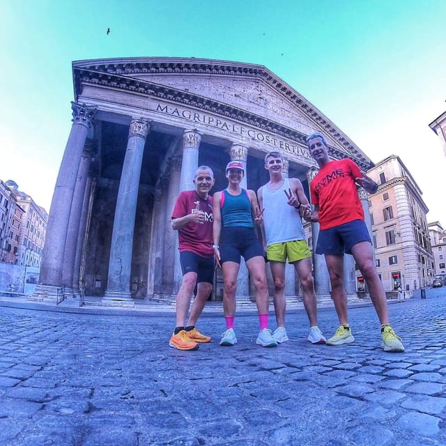 Running Tours Rome 9km - Group - Itinerary Highlights