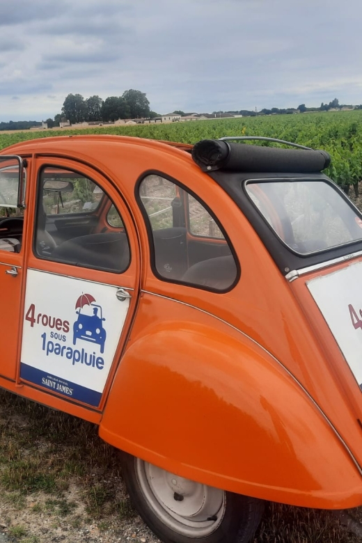 Saint-Émilion: Citroën 2CV Private 1 Day Wine Tour - Itinerary Highlights