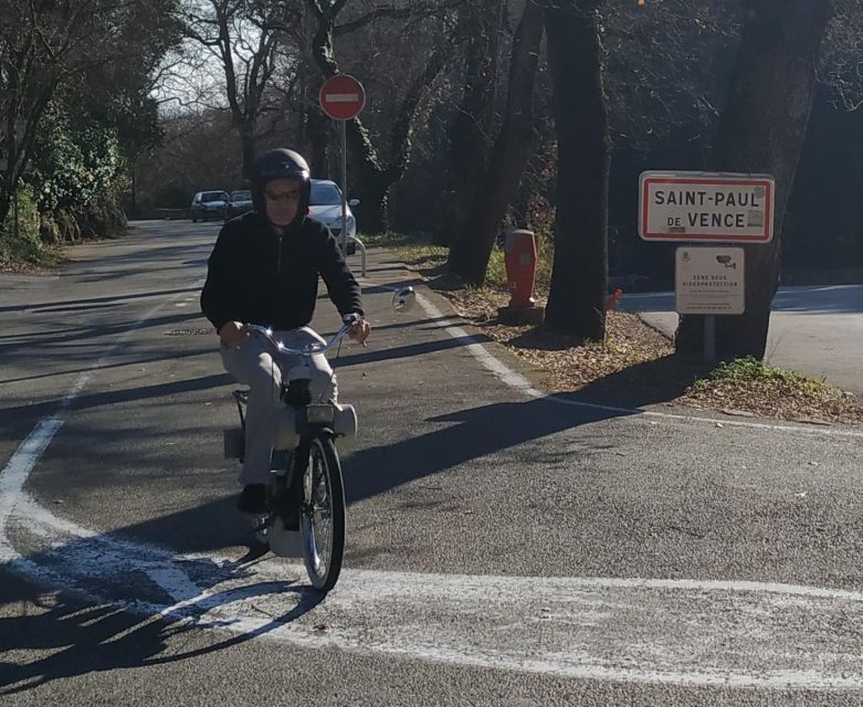 Saint Paul De Vence: Visit to the Village by Solex - Itinerary Details