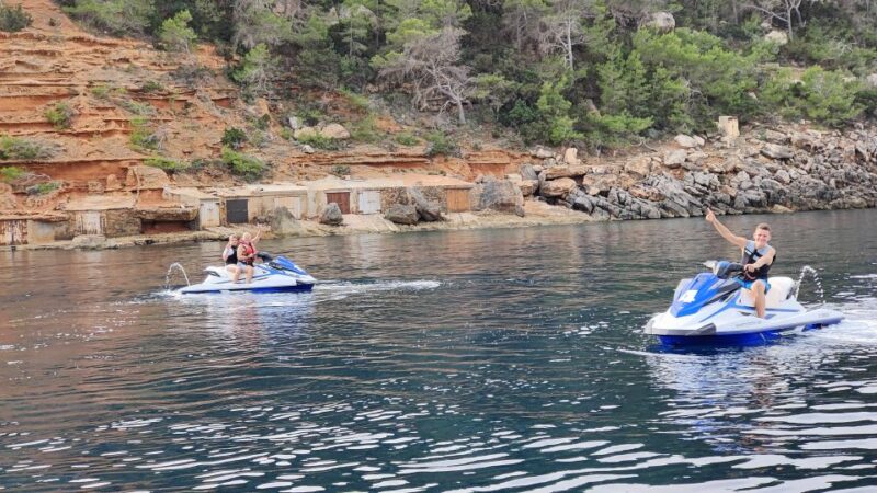 San Antonio: Cala Salada Jet Ski Tour (Price Per Jet Ski) - Tour Itinerary and Highlights