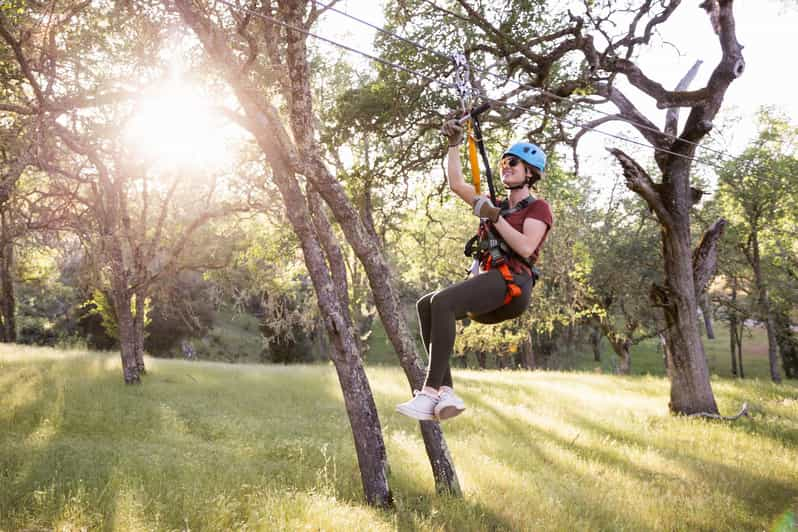 Santa Margarita: 6-Zipline Course Sunset Experience Ticket - Highlights of the Experience