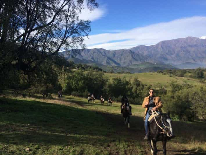 Santiago: Half-Day Private Andean Foothills Horseback Riding - Detailed Itinerary