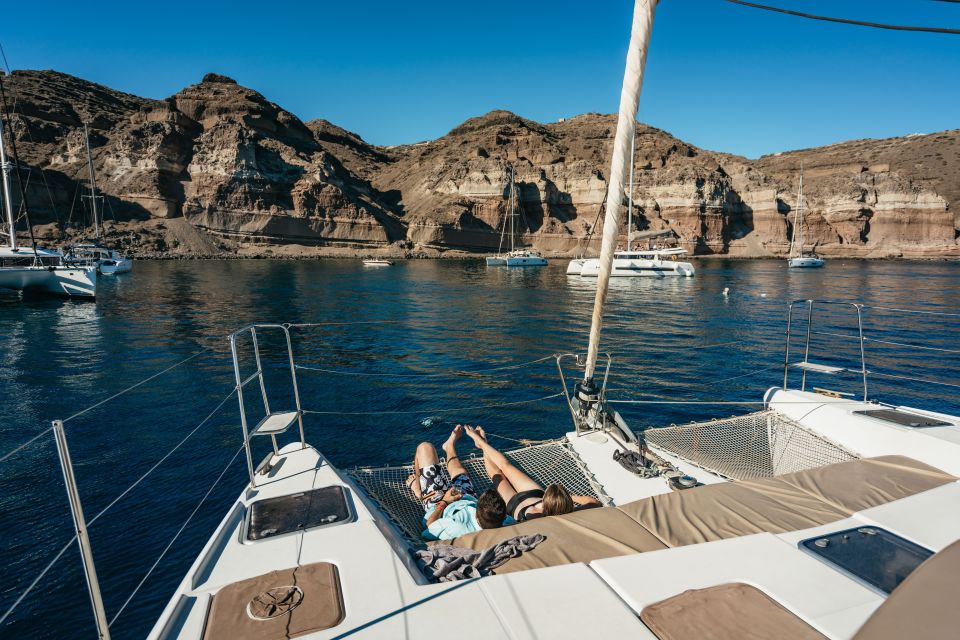 Santorini: Catamaran Caldera Cruise With Meal and Drinks - Experience Highlights