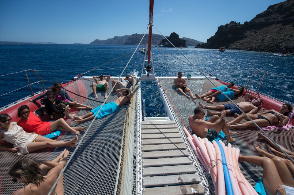 Santorini: Dream Catcher 5-hour Sailing Trip in the Caldera - Detailed Itinerary