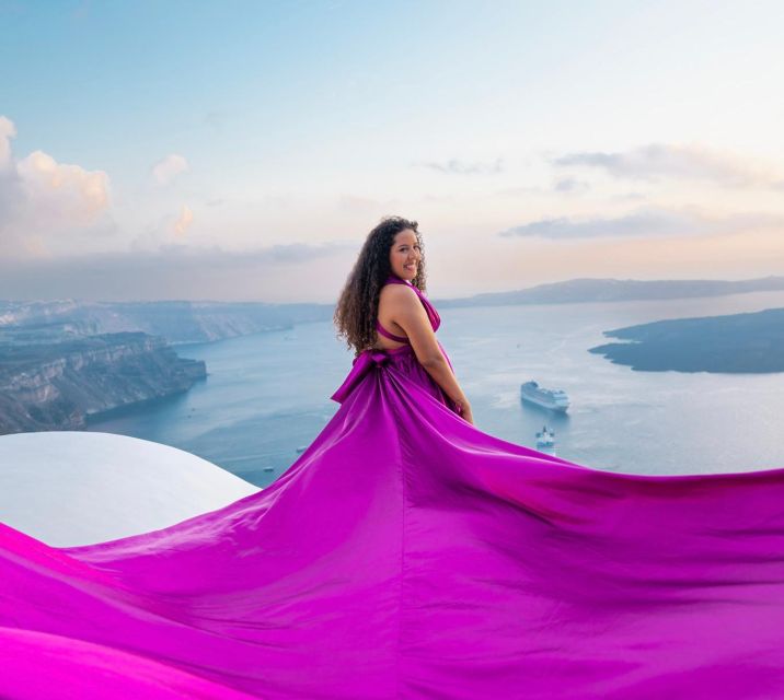 Santorini: Flying Dress Photoshoot - Pricing Details